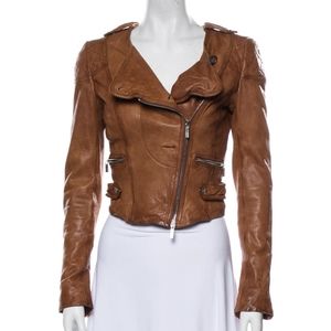 Karen Millen 100% leather jacket